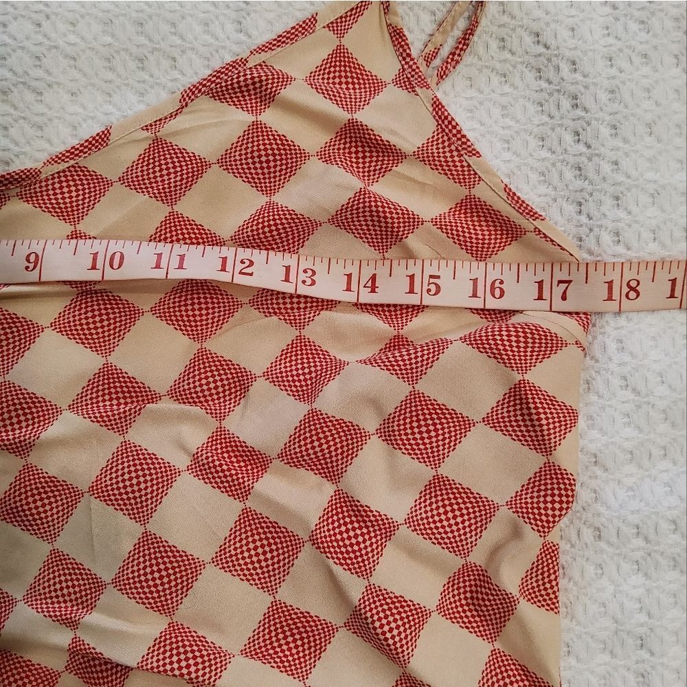 Jachs Girlfriend Checkered Jumpsuit Size S - Picture 10 of 12
